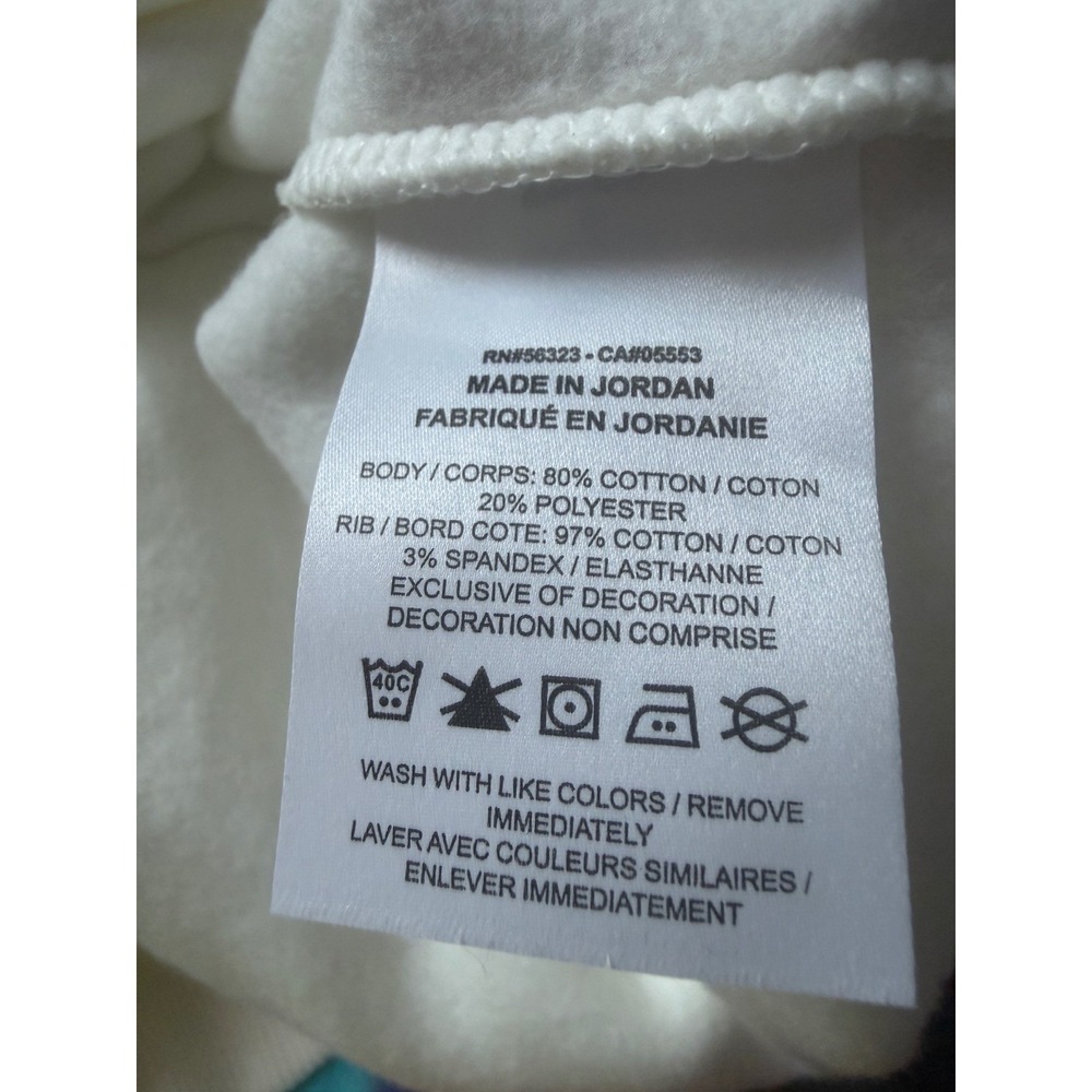 Nike Phoenix Fleece Over-Oversized Crewneck Sweatshirt Sail White Medium - Picture 8 of 9